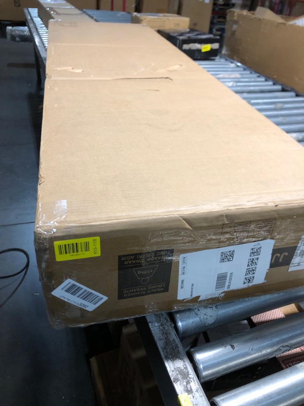 Photo 1 of ***OPENED FOR INSPECTION ***SONGMICS LED Jewelry Cabinet, 360° Swivel Jewelry Organizer, Lockable Mirror Jewelry Cabinet Standing, Rounded Wide Full-Length Mirror with Storage Shelves, Interior Mirror, Cloud White UJJC036W01