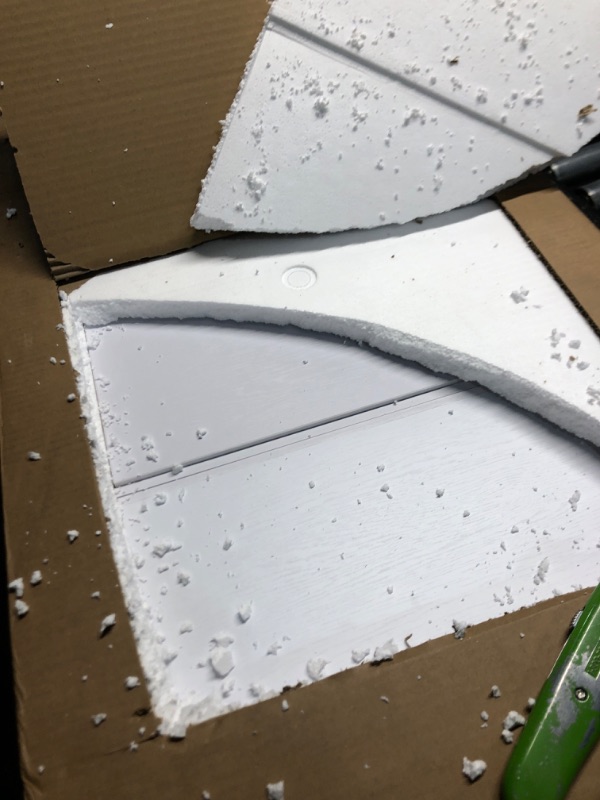 Photo 1 of ***OPENED FOR INSPECTION ***SONGMICS LED Jewelry Cabinet, 360° Swivel Jewelry Organizer, Lockable Mirror Jewelry Cabinet Standing, Rounded Wide Full-Length Mirror with Storage Shelves, Interior Mirror, Cloud White UJJC036W01