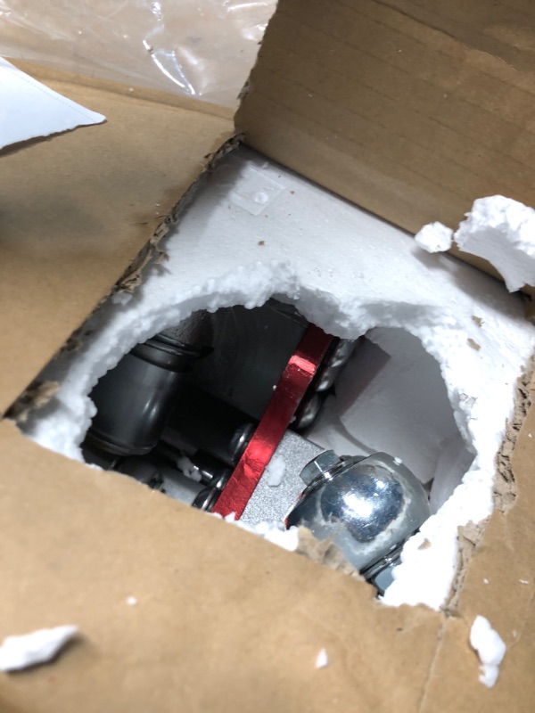 Photo 1 of ***FACTORY SEALED OPENED FOR INSPECTION ***Jack Boss 3 Ton Low Profile, Aluminum and Steel Racing Floor Jack with Dual Pistons Quick Lift Pump for Sport Utility Vehicle, Lifting Range 3-15/16" min to 18-5/16" max, Net Weight 58.5 lb, Red