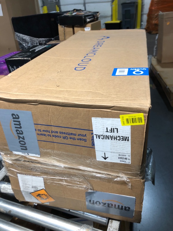 Photo 1 of ***OPENED FOR INSPECTION ****DreamCloud Classic 12" Queen Mattress - Luxury Hybrid Gel Memory Foam - 365 Night Trial - Back Pain Relief - Fiberglass Free - Forever Warranty - Mattress in a Box - CertiPUR-US Certified