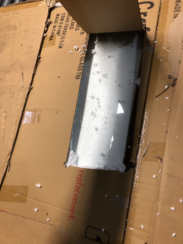 Photo 1 of ***OPENED FOR INSPECTION***Crofy No Assembly Folding Bookshelf for Living Room, 5 Tier Gold Collapsible Book Shelf for Home Office, Portable Bookcase Storage Organizer