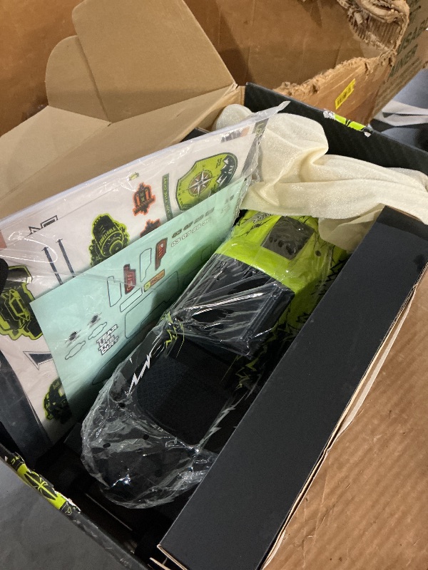 Photo 1 of ******FOR PARTS ONLY- MISSING THE FRAME**************** 
AMORIL 1/10 RTR Brushless Fast RC Cars for Adults,Max 50mph Hobby Electric Off-Road Monster Truck,Waterproof High Speed RC Car 4WD Remote Control Car with 3S Lipo,Green