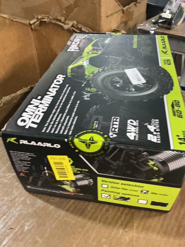 Photo 1 of ******FOR PARTS ONLY- MISSING THE FRAME**************** 
AMORIL 1/10 RTR Brushless Fast RC Cars for Adults,Max 50mph Hobby Electric Off-Road Monster Truck,Waterproof High Speed RC Car 4WD Remote Control Car with 3S Lipo,Green