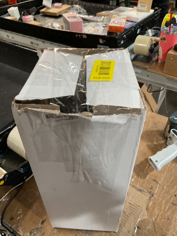 Photo 1 of ***MISSING PARTS***
MCXYEM Adjustable Bed Furniture Risers Elevation in Heights Heavy Duty Risers for Both Posts and Wheels of Furniture Sofa Bed Couch Table (Black 4 Pack, 8 Inch)