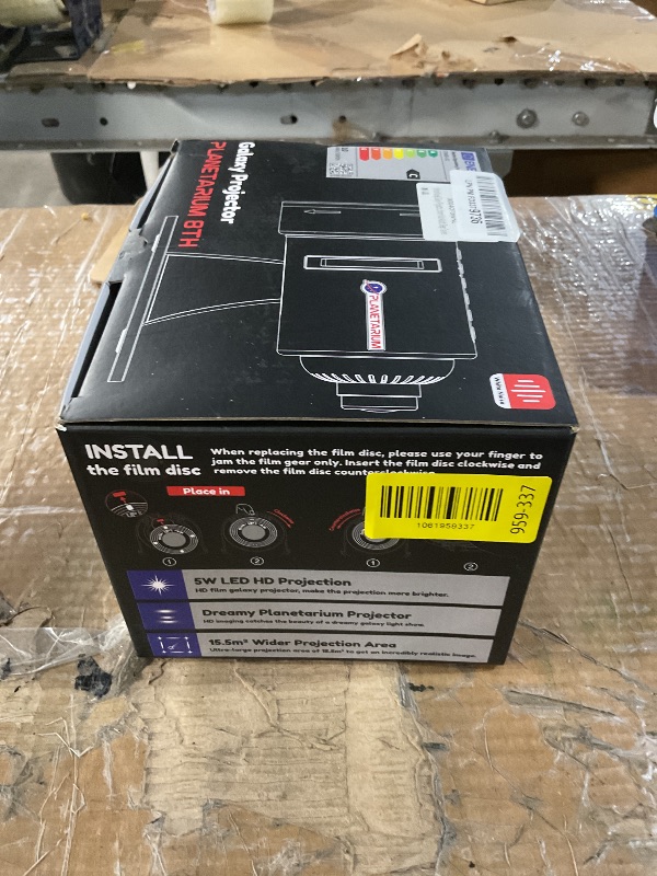 Photo 1 of [White Noise] Galaxy Projector, 28 Soothing Sounds Star Projector Sound Machine, Solar System Space Planetarium Projector Night Light, Room Decor for Ceiling Bedroom Kids Adults Sleep Trainer