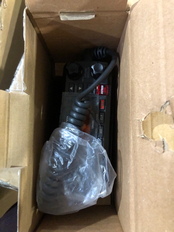 View 3 of ***MISSING PARTS***
Uniden UM385BK 25 Watt Fixed Mount Marine VHF Radio, Waterproof, Noaa Weather Alert, All USA/Intl/Canadian Marine Channels