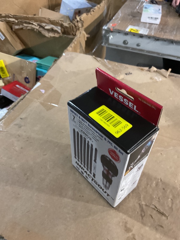 Photo 1 of (USA Official) Impact & Out Screwdriver with 7pcs bits and Pouch