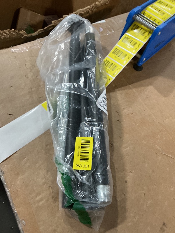 Photo 1 of ***MISSING BRACKETS***
Supforce Closet Rods for Hanging Clothes, 17 to 84 Inches Ceiling/Wall Mounted Stepless Adjustable Closet Hanging Rod, 1.3 Inch Heavy Duty Hanging Clothes Rod for Closet Wardrobe Laundry RV (Black)