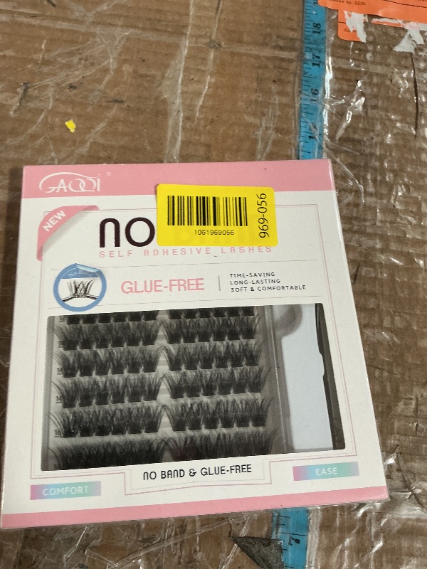 Photo 1 of ***. Factry sealed. GAQQI Self Adhesive Eyelash Clusters, Volume No Glue Lashes 10-16mm, No Band Self Adhesive Lash Clusters 120pcs, Press On Lashes Invisible Band, With Lash Tweezer (CLASSIC)