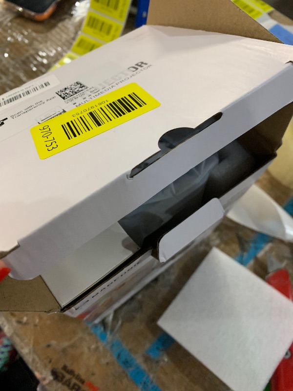 Photo 1 of ?Auto Focus&1080P?Magcubic Mini Smart Projector with 4K Support, Portable Projector with Wifi and Bluetooth, 5W Speaker, Built in Apps, Voice Control, Outdoor Movie Projector