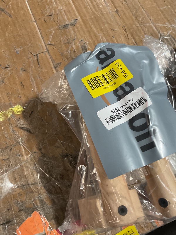 Photo 1 of ***(MISSING NON SLIP BASE)***2 PCS Push Up Bars Stands, Wooden Calisthenics Equipment for Handstand Training, Wood Push up Bars Non-Slip Base Exercise Parallettes Bars, Handstand Push-Up Handles