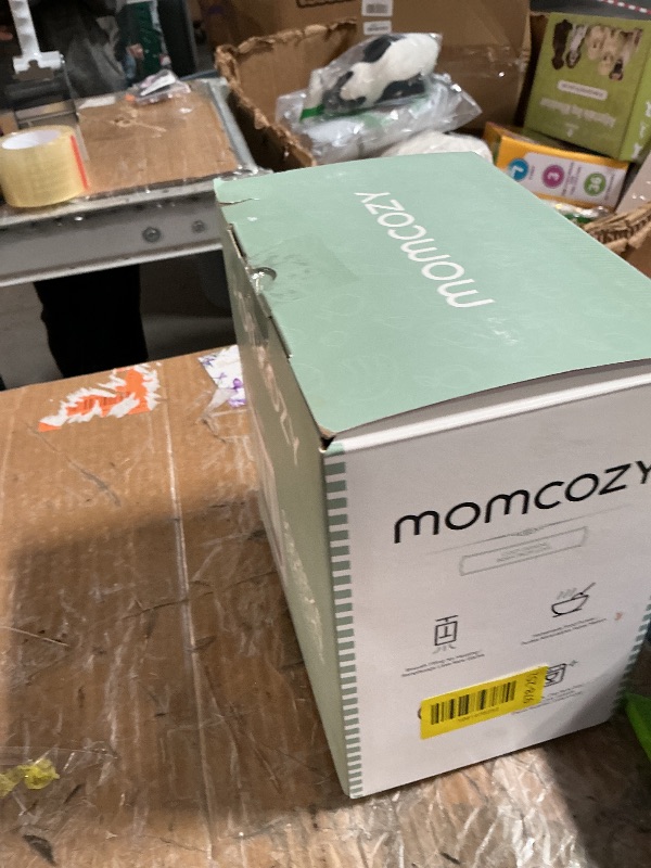 View 2 of ***(MISSING PARTS)***Momcozy Squeeze Station,Baby Food Maker&Pouch Filler for Homemade Baby Puree, BPA-Free, Dishwasher Safe, with Reusable Baby Food Pouches for Babies & Toddlers