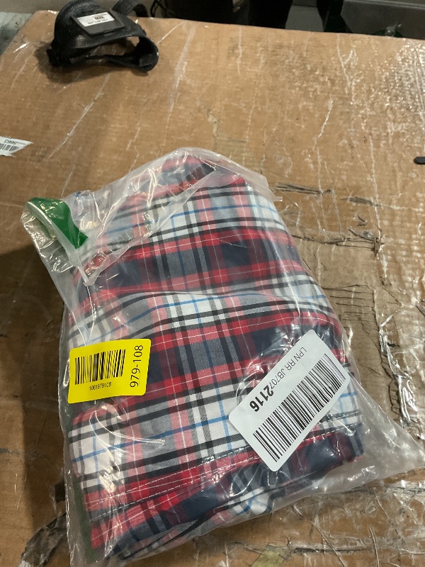 Photo 1 of (ONLY 1) MoFiz Men's Pajama Bottom Pants Relaxed Classic Plaid Sleepwear Loungewear House Lounge &Sleep Pants 3-Pack Size L