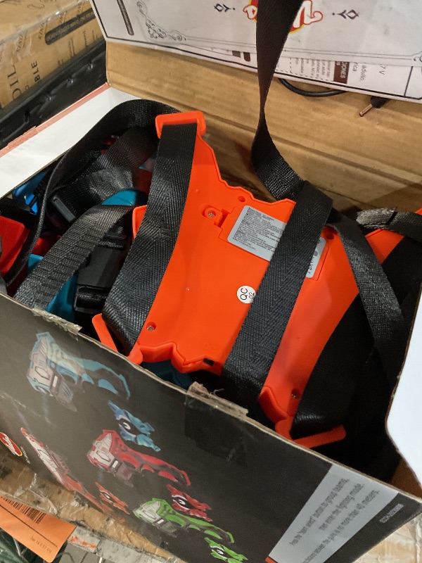 Photo 1 of ***MISSING PARTS***
VATOS Rechargeable Laser Tag Set - Real-time Data SYNC Infrared Gun and Vest for 4 Players, Game for Adults, Boys and Girls Age 6-12 Years Old