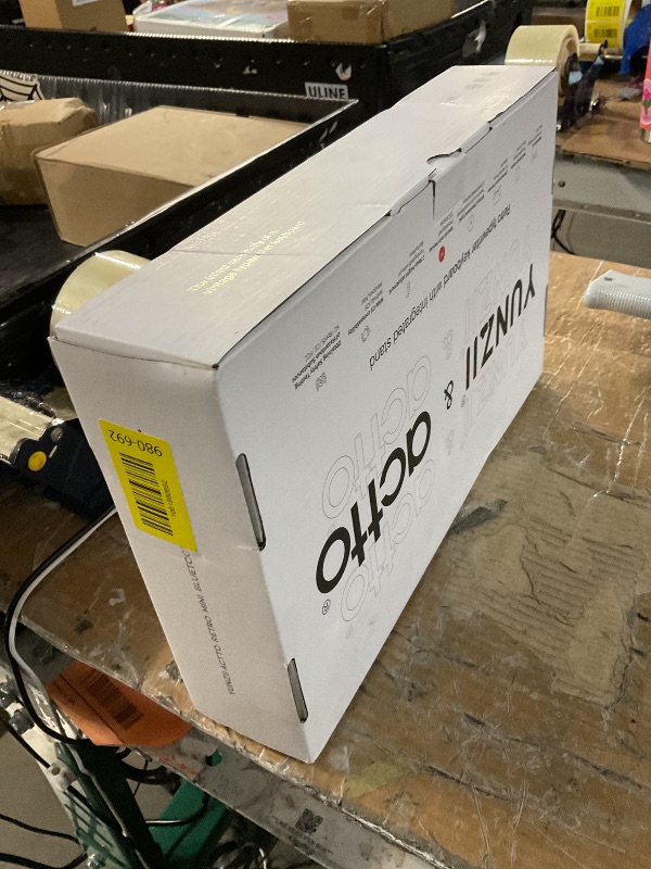 Photo 1 of ***MISSING PARTS***
YUNZII ACTTO B303 Wireless Typewriter Keyboard, Bluetooth Connection, Cute Retro Aesthetic Design with Integrated Stand for Tablet, Phone, PC and Win/Mac/Android (B303, Sweet Mint)