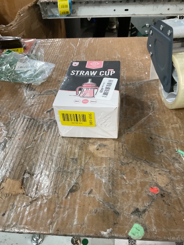 Photo 1 of * factory sealed *
GROSMIMI Spill Proof no Spill Magic Sippy Cup with Straw with Handle for Baby and Toddlers, Customizable, PPSU, BPA Free 6 oz (Pink)