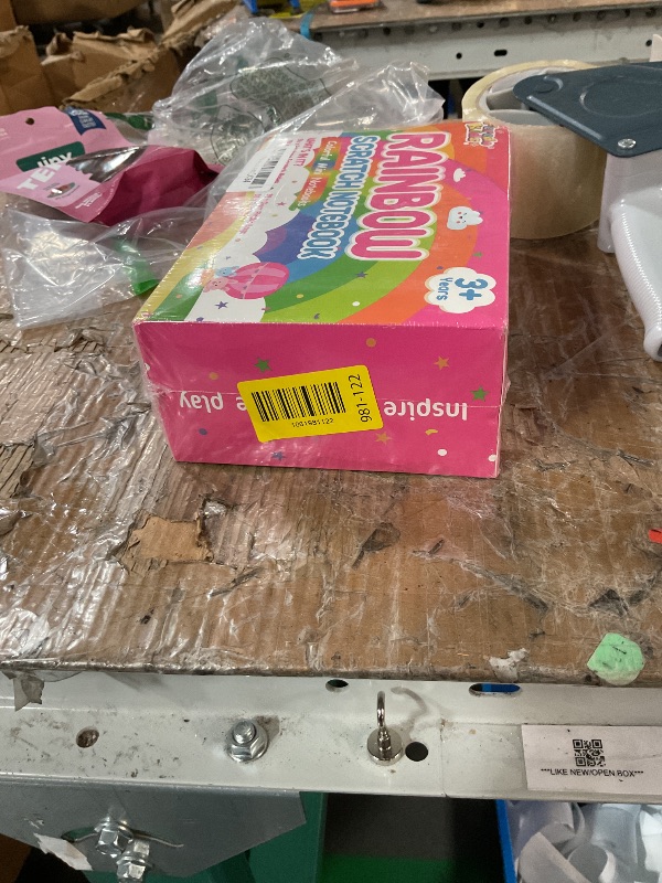 Photo 1 of * factory sealed *
FEREDO KIDS Party Favors for Kids: 36 Pack Rainbow Scratch Art Notebook Back to School Students Classroom Gifts Bulk for Girls Boys Goodie Bags Stuffers, Return Gifts for Birthday Party Favors Bulk