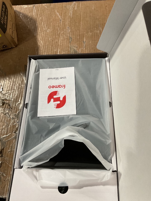 Photo 1 of ***(PARTS ONLY/ MAJOR DAMAGE/ NON FUNCTIONAL)***Frameo Digital Picture Frame, 10.1 Inch Smart WiFi Digital Photo Frame Electronic with 1280x800 HD IPS Touch Screen, Auto-Rotate, Wall Mountable, Share Photos/Videos Instantly via Frameo App