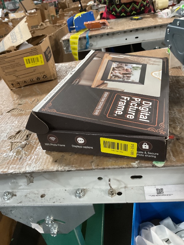 Photo 1 of ***(PARTS ONLY/ MAJOR DAMAGE/ NON FUNCTIONAL)***Frameo Digital Picture Frame, 10.1 Inch Smart WiFi Digital Photo Frame Electronic with 1280x800 HD IPS Touch Screen, Auto-Rotate, Wall Mountable, Share Photos/Videos Instantly via Frameo App