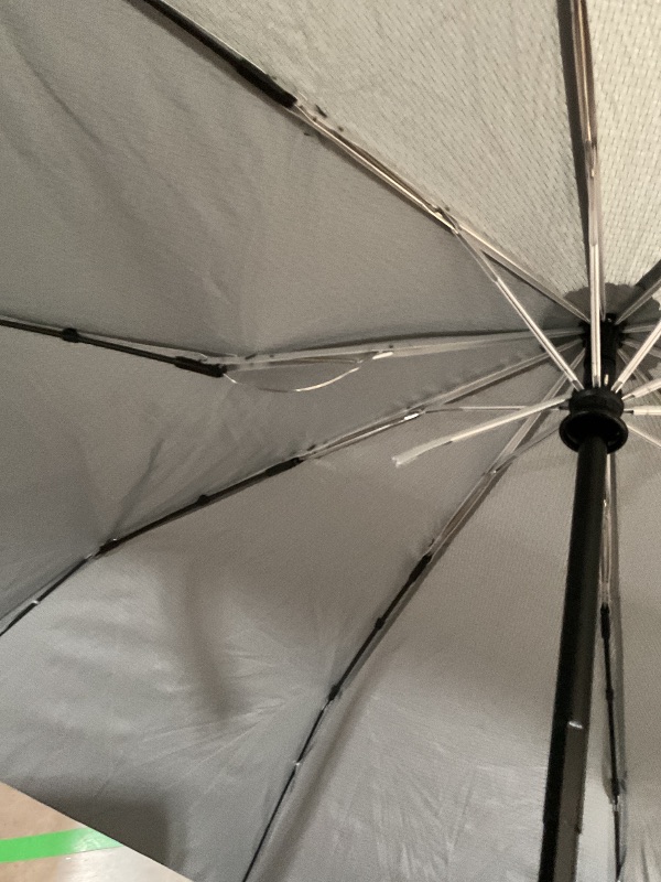 Photo 1 of ***HAS BROKEN PIECE ON UMBRELLA/Rain Cats Large 45/50 Inch Umbrellas for rain Strong10 Ribs Fiberglass Umbrella Windproof Wabig Compact Automatic portable Folding Travel Thick Fabric Wood handle (A-Silver, 45 inches in diameter)