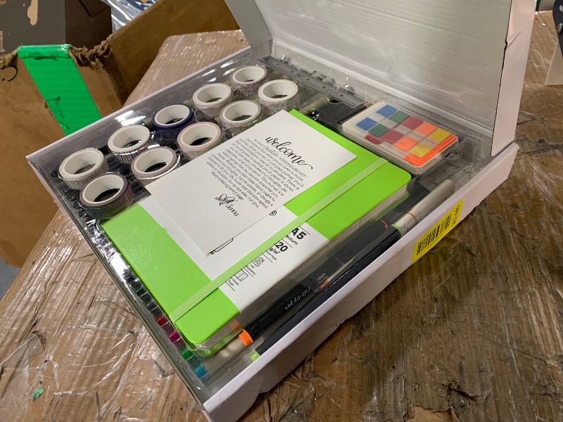 Photo 1 of Mr. Pen- Creative Journaling Kit, 300-Piece Set for Bullet Point Journaling, Includes Notebook, Pens, Markers, Washi Tape & Tabs, Giftable Journaling Supplies for Beginners & Pros