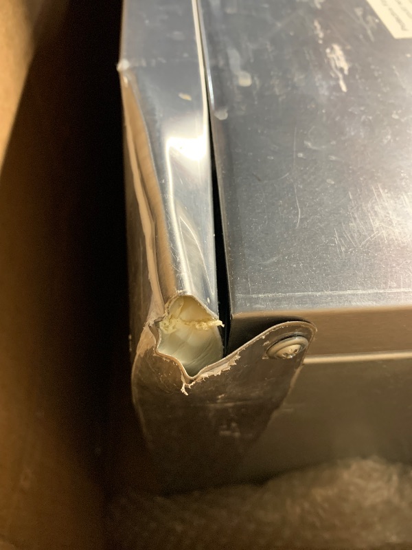 Photo 1 of ***DAMAGED, SEE PHOTOS*** Commercial Ice Maker Machine 160 lbs/24H with 50 lbs Storage Bin