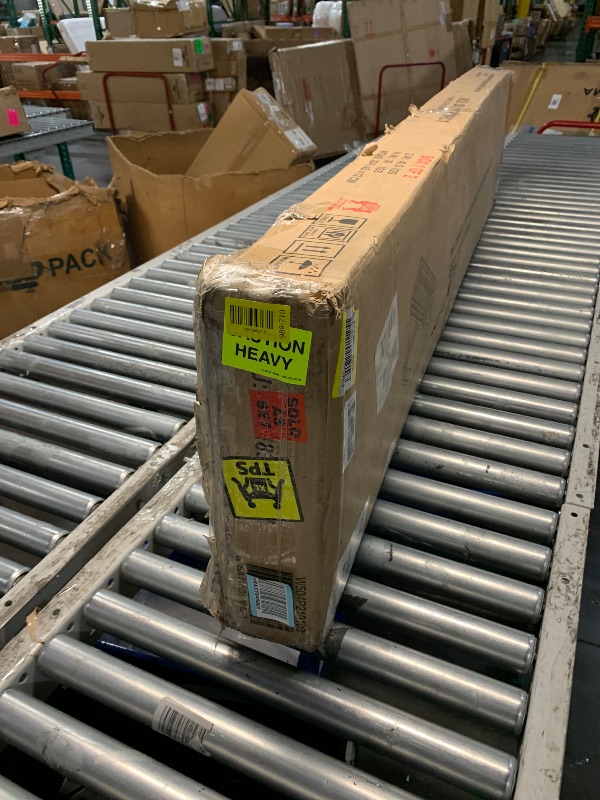 Photo 1 of ***PARTIAL SET (BOX #1 OF2)- PRICE ADJUSTED*** KEIKI Twin Over Full Bunk Bed with Slide, Storage Staircase, Pine Solid Wooden Bunk Bed with Safety Guardrails,White
