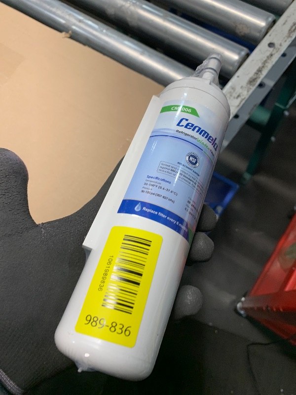 Photo 1 of ***STOCK PHOTO FOR REFERENCE ONLY*** WF3CB Replacement Water Filter, Compatible with Frigidaire WF3CB, Pure Source 3, 706465, 242069601, 242086201, 242017800, WF425, Height 9 inches, 