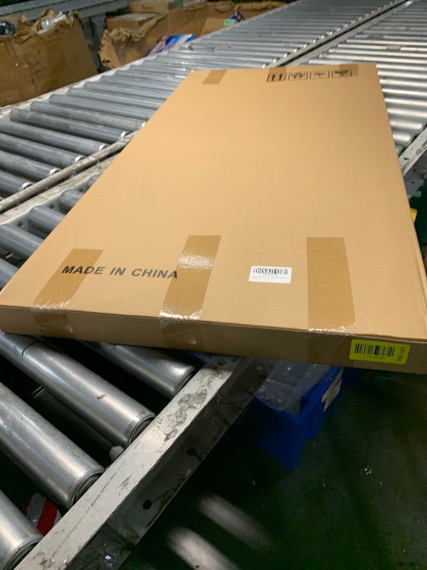 Photo 1 of ***FACTORY SEALED*** Abstract Wall Art Grey White Black Color Block Modern Minimalist Wall Decor Framed Artwork Canvas Painting Art Wall Decor for Living Room Bedroom Office 20x40 inch