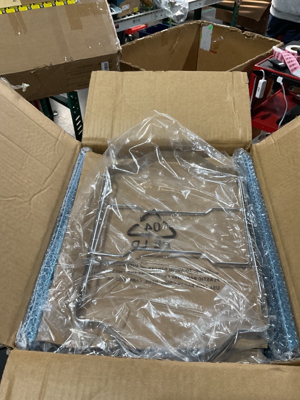 Photo 1 of ***FACTORY SEALED*** Chafing Dishes for Buffet, 4 Pack 5QT Square Stainless Steel Chafing Dish Set for Home Parties, Christmas Gatherings, Catering Events Complete Buffet Warmer Set (Blue)