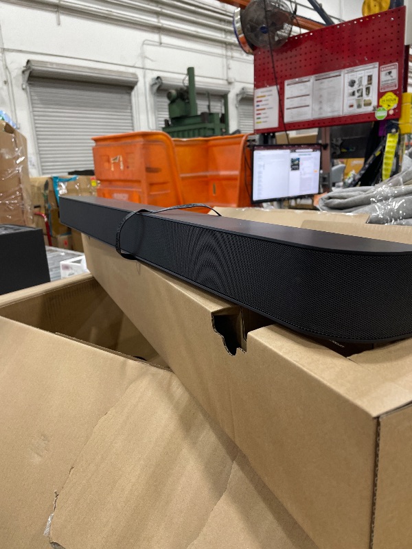 Photo 1 of *************FOR PARTS ONLY- MISSING CONTROLL BOX************
Sony BRAVIA Theater System 6, 5.1ch Home Theater System Sound bar with subwoofer and Rear Speakers, Surround Sound by Dolby Atmos/DTS:X Compatible HT-S60