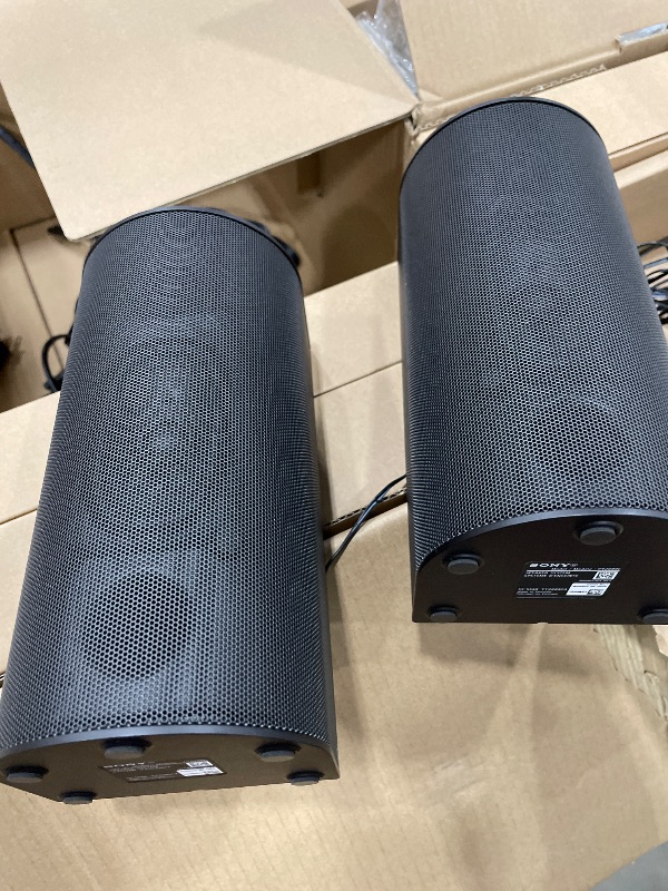 Photo 1 of *************FOR PARTS ONLY- MISSING CONTROLL BOX************
Sony BRAVIA Theater System 6, 5.1ch Home Theater System Sound bar with subwoofer and Rear Speakers, Surround Sound by Dolby Atmos/DTS:X Compatible HT-S60