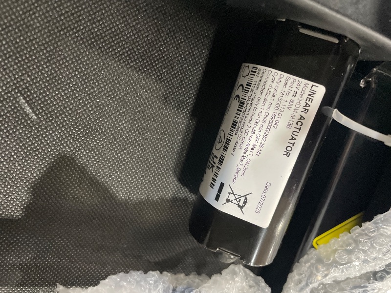 Photo 1 of **UNKNOWN IF ANY DAMAGE**Yiree TWIN Adjustable Bed Base Frame, Massage & Wireless Remote, Dual USB Ports,Ergonomic Upholstered Bed Frame, Lift Motor, Under Bed Lighting, Independent Head and Foot Tilt