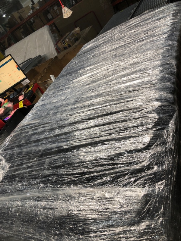 Photo 1 of ***STOCK PHOTO FOR REFERENCE ONLY***Mattress, Folding Sofa Bed with Removable Washable Cover, Portable Futon Mattress Full Size Floor Guest Mat with Non-Slip Bottom & Carry Handles for Camping (Black, Queen)