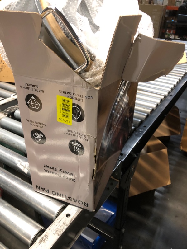 Photo 1 of ***STOCK PHOTO FOR REFERENCE ONLY***Eternal Living Granite Roasting Pans, Black (15" Oval Roaster Pan With Lid)