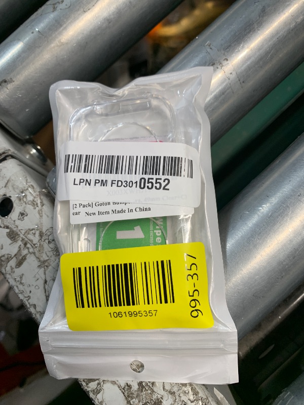 Photo 1 of [2 Pack] Goton Bumper Case for Apple Watch 49mm, [No Screen Protector] Slim Soft TPU Shockproof Case Cover Bumper Protector Accessories for iWatch Ultra 3/Ultra 2/Ultra, 49mm Clear+Clear