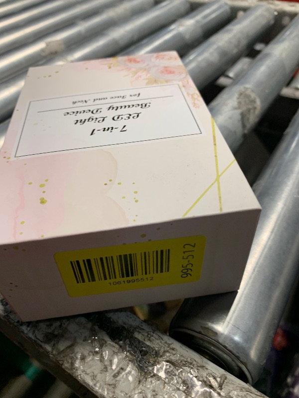 Photo 1 of ***(PARTS ONLY/ NON FUNCTIONAL)***
ELISHINE 7 Color Neck Face Massager - Facial Massager Tool for Skin Care at Home, Vibrating Face Massager with Thermals, Pink