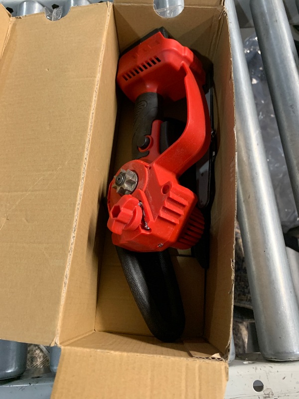 Photo 1 of ***(PARTS ONLY/ MINOR DAMAGE/ NON FUNCTIONAL)***QSDXNYDC Cordless Mini Chainsaw 6 Inch for Milwaukee 18V M18 (No Battery), Brushless Portable Electric Chain Saw Tool for M18, Small Handheld Chainsaw for Pruning Shear Branch Wood Cutting Tree