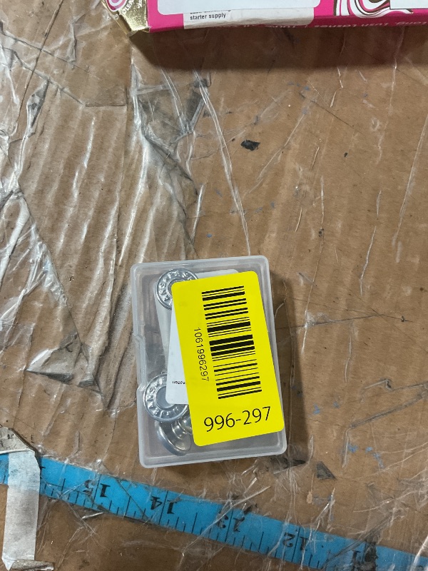 Photo 1 of [Upgraded] 8 Sets Jean Buttons pins No Sew Instant 17mm Replacement Button Adjustable Pants Buttons Kit