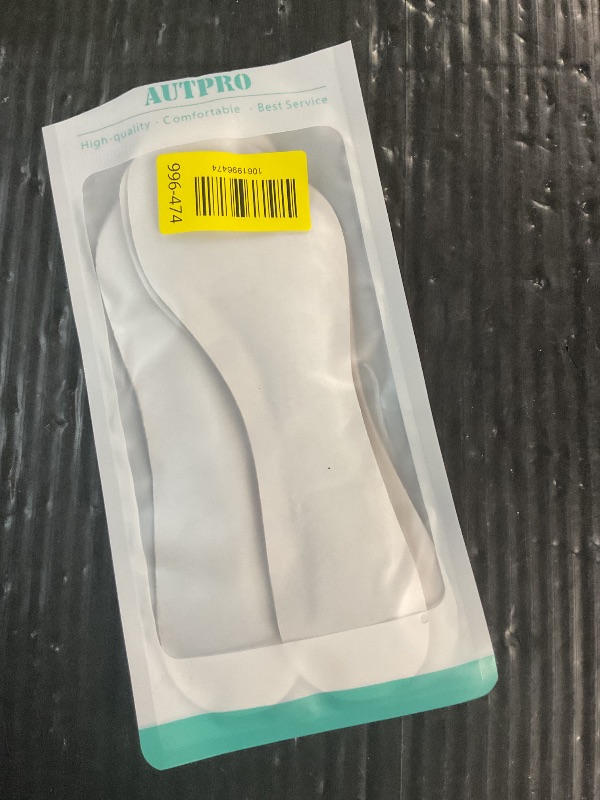 Photo 1 of (2 Pairs) Pigskin Non-Slip High Heel Cushion Inserts Arch Support, Shock & Sweat Absorption, Adhesive Shoe Insoles for Dress Shoes Flats Boots Sandals Relief Blister Callus Pain, Fits Women 5-8 Size