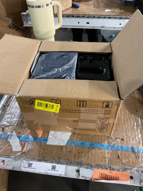 Photo 1 of intelamp Solar Outdoor Lights,6000mAh Motion Sensor with Dual Sensors,Waterproof Solar Flood Lights 270°Wide Angle for Outside with 3 Modes