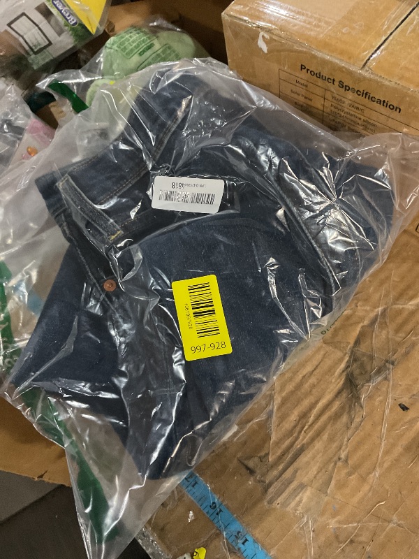 View 2 of Levi's Women's Ribcage Straight Full Length Jeans, (New) Get Organized (Stretch), 29