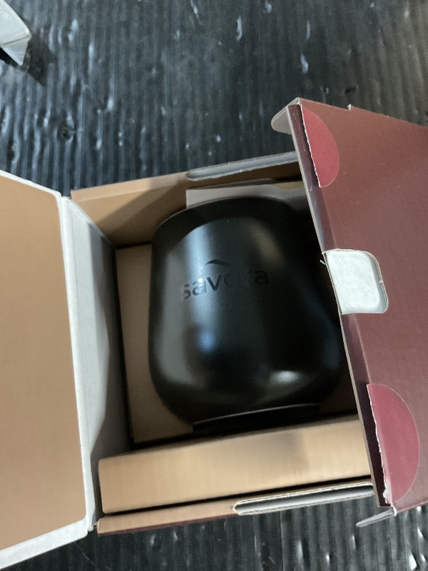 Photo 1 of 12oz Heated Coffee Mug | Barista’s Choice | Exclusive Wireless IntelliHeat Pad | Temperature Control Maintains 135°F | Hand-Crafted Ceramic Mug & Lid | Great for Tea Drinkers | Backed for Life - Black