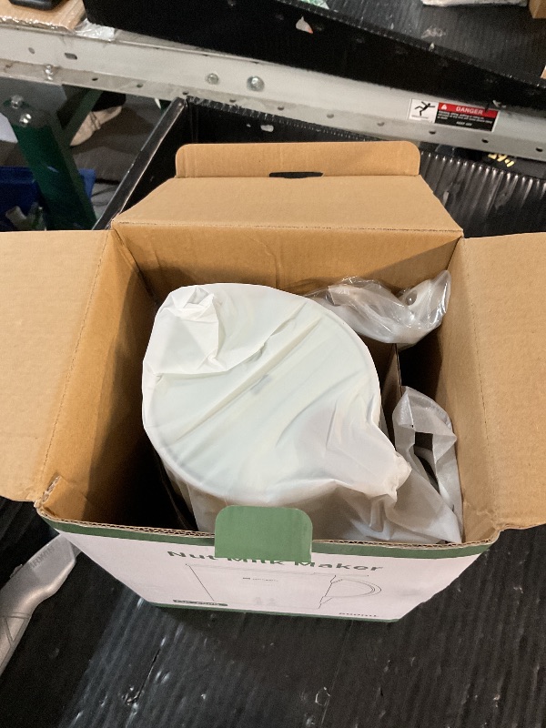 Photo 1 of ***(MINOR DAMAGE)***MOKKOM Automatic Nut Milk Maker, 20 oz Soy Milk Maker, Homemade Almond, Oat, Coconut, Soy, Plant-Based Milk and Dairy Free Beverages, Almond Milk Maker with Delay Start/Boild Water/Self Clean - Green