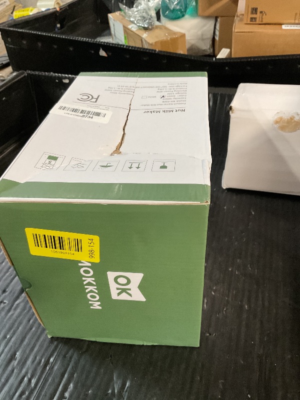 Photo 1 of ***(MINOR DAMAGE)***MOKKOM Automatic Nut Milk Maker, 20 oz Soy Milk Maker, Homemade Almond, Oat, Coconut, Soy, Plant-Based Milk and Dairy Free Beverages, Almond Milk Maker with Delay Start/Boild Water/Self Clean - Green