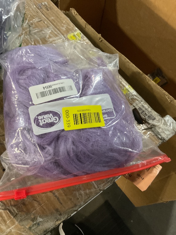 Photo 1 of ***(PARTS ONLY/ MAJOR DAMAGE/ NON FUNCTIONAL)***Light Purple Braiding Hair Pre Stretched Synthetic Yaki Ez braid Pre stretched Braiding hair