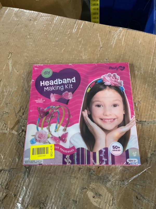 Photo 1 of * factory sealed *
Pretty Me Headband Making Kit for Girls - Arts & Crafts Gift - Make Your Own Fashion Headbands for Kids - DIY Hair Accessories Set - Gift for Ages 5-12 Year Old Girl - Little Kids Art & Craft Gifts