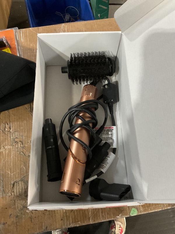 Photo 2 of Shark FlexStyle® (Special Edition) | Air Styling & Drying System | Powerful Hair Dryer Brush & Multi-Styler | Auto-Wrap Curlers, Oval Brush, Concentrator, & Storage Bag Included | Copper | HD433CP