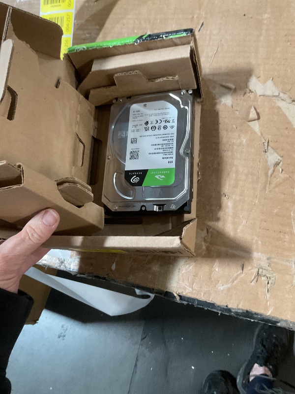 Photo 1 of ***(MAJOR DAMAGE/ SEE NOTES)***Seagate BarraCuda 8 TB Internal Hard Drive HDD – 3.5 Inch SATA 6 Gb/s, 5,400 RPM, 256 MB Cache for Computer Desktop PC (ST8000DMZ04/004)