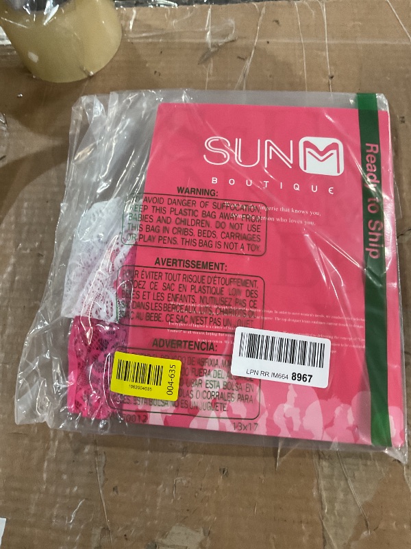 Photo 1 of ***(MISSING 1/ STOCK PHOT FOR REFERENCE ONLY/ ITEM WILL DIFFER)***Sunm Boutique Sexy Lace Womens Underwear, Cheeky Panties for Women, Seamless Bikini for Ladies (X-Large, 6 Pack - Black/Blue/Red/Hot Pink/Nude/White)